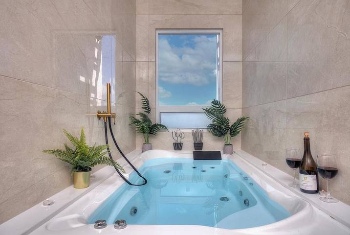 Appartement de vacances pour 2 personnes, avec jacuzzi et balcon