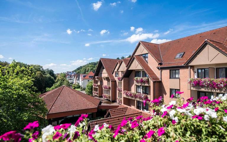 Hotel voor 2 personen, with Balkon and Terras as well as Tuin and Sauna in Bad Hersfeld