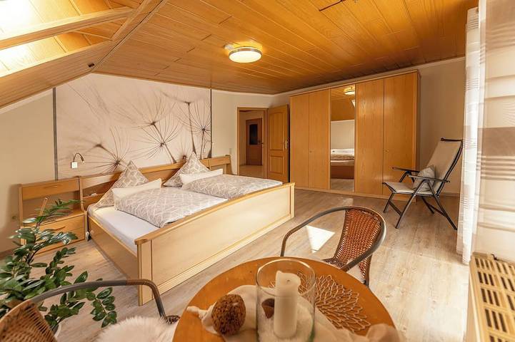 Ferienwohnung für 3 Personen, mit Sauna und Garten sowie Balkon in Moosbach - 3