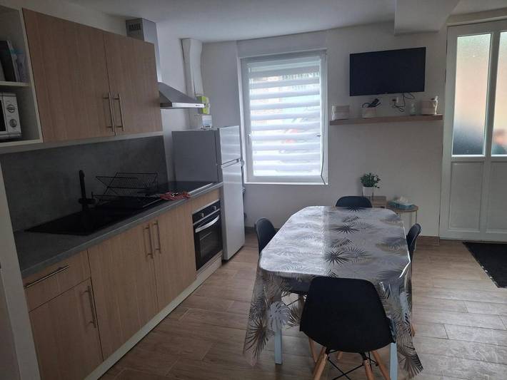Appartement de vacances pour 4 personnes, avec terrasse, animaux acceptés