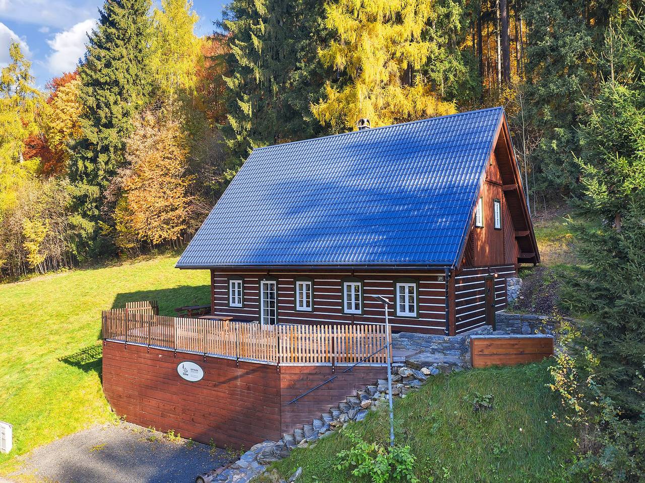 Villa in Cerna Hora bij skigebieden in Horní Maršov, Trautenau regio