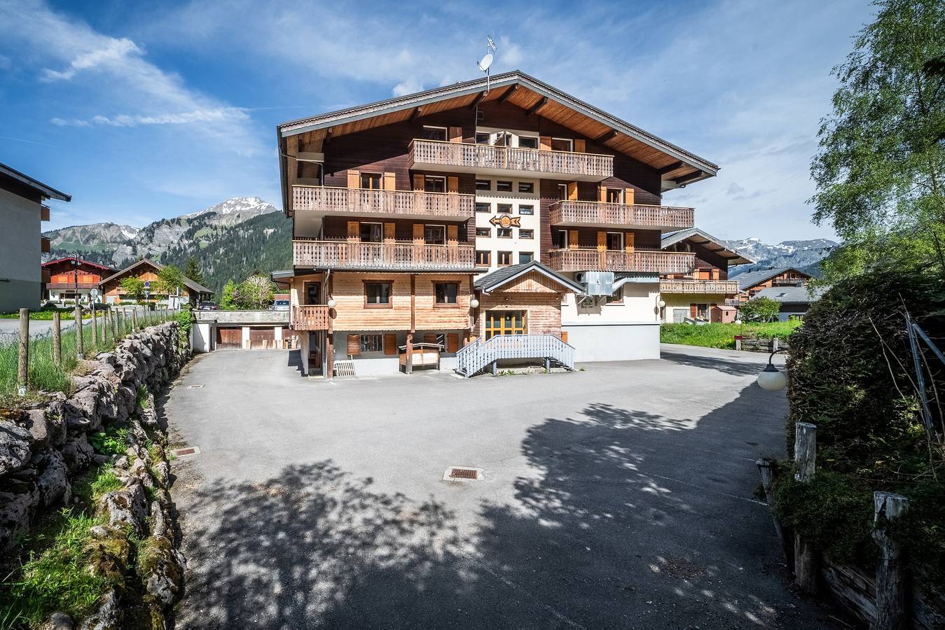 Studio 'Le Blanchot - 4 Pers' avec vue sur montagne, balcon et Wi-Fi in Chatel, Les Portes du Soleil