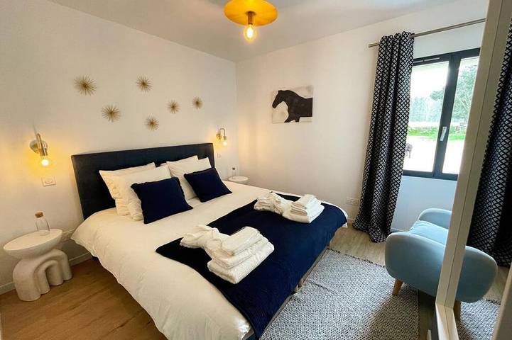 Gîte pour 7 personnes, avec jardin et jacuzzi ainsi que sauna et terrasse à Ballan-Miré - 2