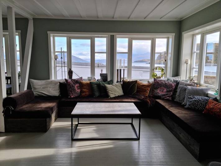 Ferienwohnung für 6 Personen, mit Balkon und Terrasse sowie Ausblick in Skjervøy - 3