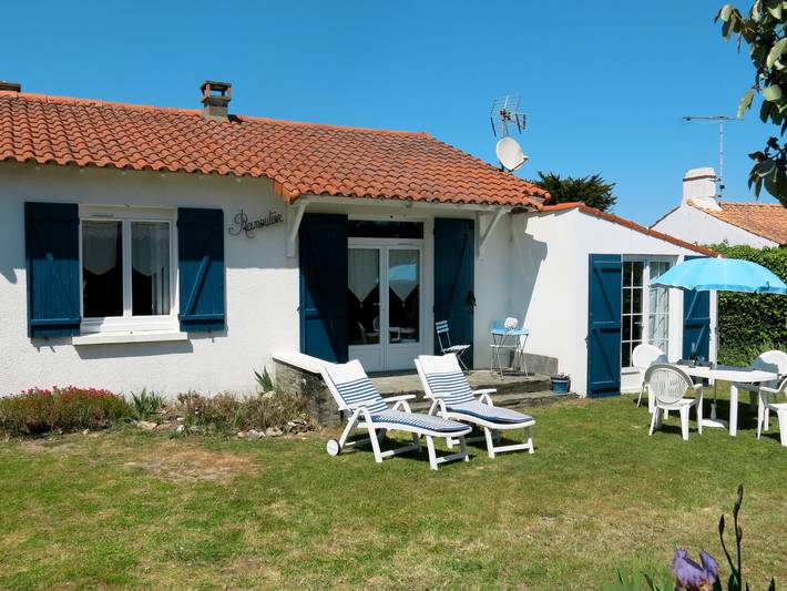 Maison de vacances pour 5 personnes, avec Terrasse et Jardin