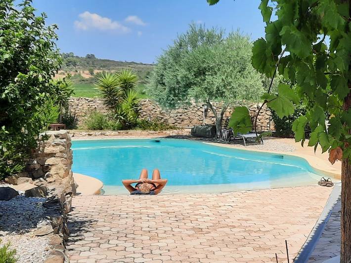 Chambre d’hôte pour 2 personnes, avec piscine et jardin dans l' Aude - 4
