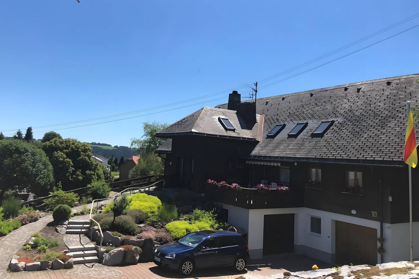 Ganze Wohnung, Apartment 'Jurisch' mit Gemeinschaftsgarten, Balkon und Wlan in Dachsberg, Südschwarzwald