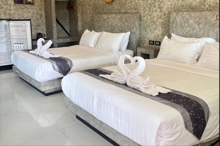 Glamping for 4 people, with terrace, with pets in Thailand