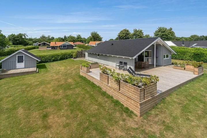 Ferienhaus für 6 Personen, mit Terrasse und Garten sowie Sauna in Mommark - 3