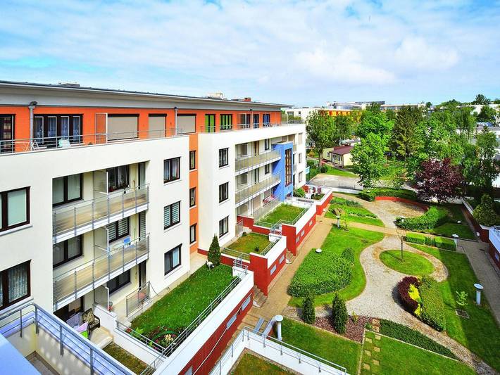 Ferienwohnung für 4 Personen, mit Balkon und Terrasse