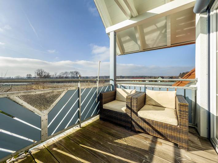 Ferienwohnung für 4 Personen, mit Balkon nahe des Ravensburger Spieleland - 2