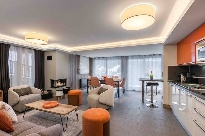 Chalet pour 4 personnes, avec balcon à Courchevel
