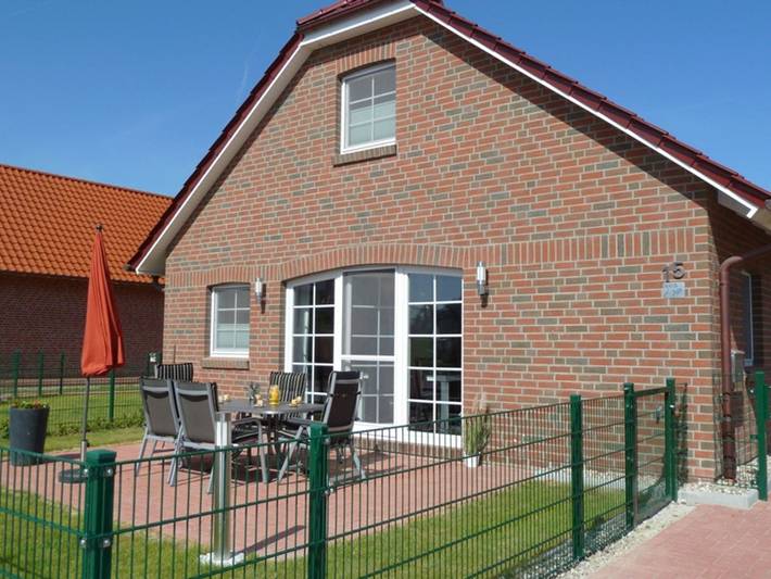 Ferienhaus für 6 Personen, mit Garten und Terrasse in Krummhörn