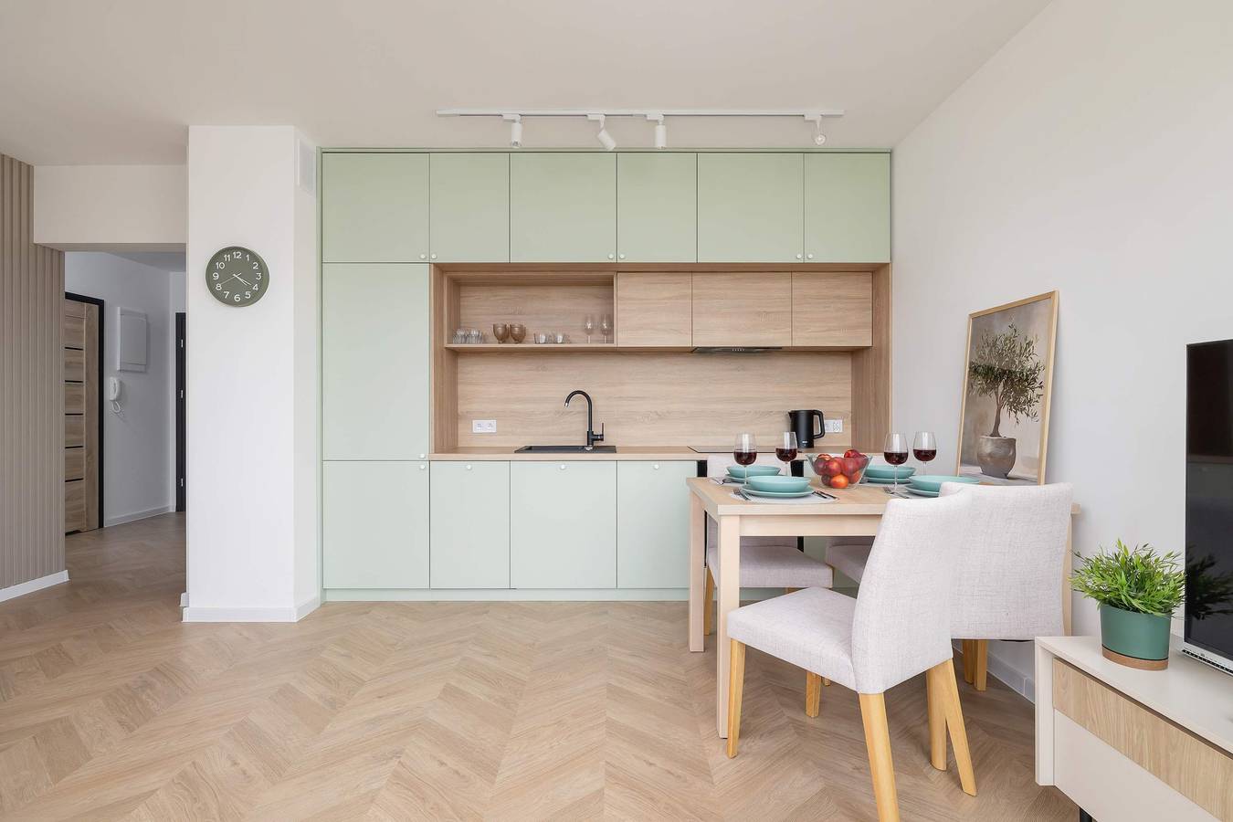 Cały apartament, Apartament wakacyjny dla 4 osób z balkon/ taras in Żywiec, Karpaty (Polska)