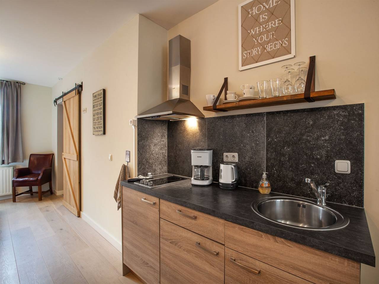 Ganze Wohnung, Luxuriöse Erdgeschosswohnung in Valkenburg. in Valkenburg, Limburg (Niederlande)