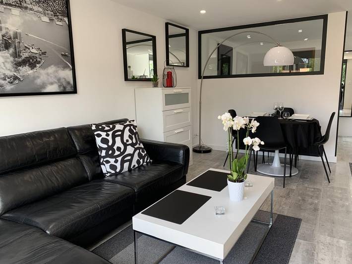 Gîte pour 2 personnes, avec Terrasse ainsi que Jardin et Vue à Arques-la-Bataille