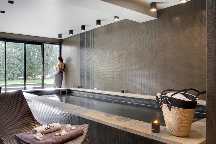 Hôtel pour 2 personnes, avec jardin et sauna ainsi que jacuzzi et piscine dans Cite Medievale - 3