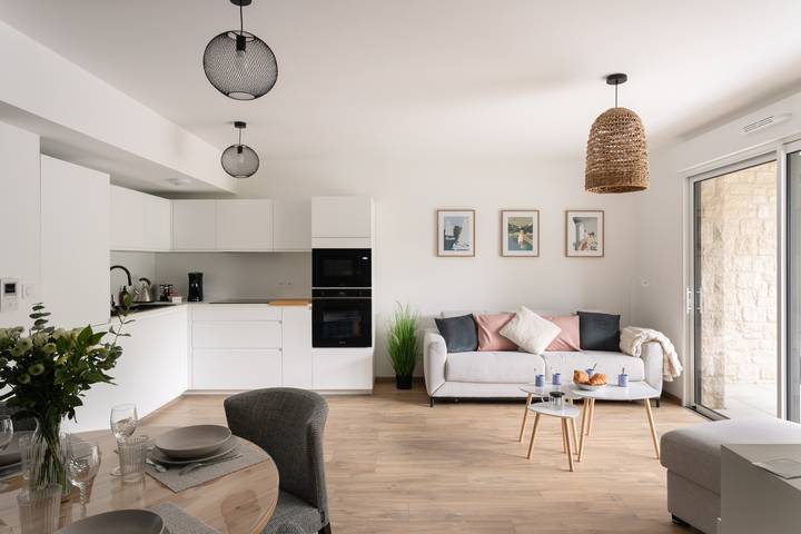 Appartement de vacances pour 5 personnes, avec terrasse et jardin - 1