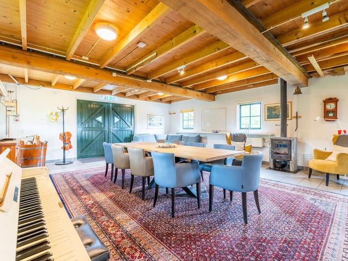 Haus am Wasser mit gemütlichem Außenkamin in Kaag, Groene Hart