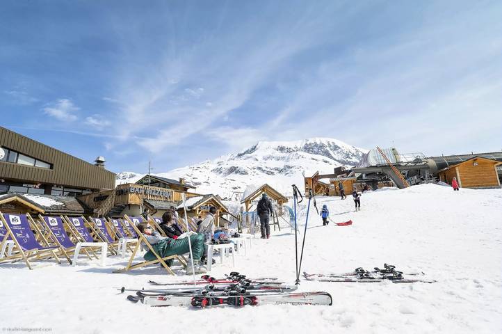 Studio pour 4 personnes, avec terrasse et vue