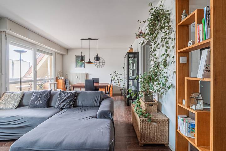 Ferienwohnung für 4 Personen, mit Balkon und Terrasse in Straßburg