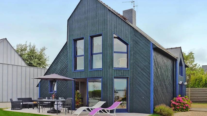 Location de vacances pour 4 personnes, avec sauna et terrasse dans Plage dPlage du Bile