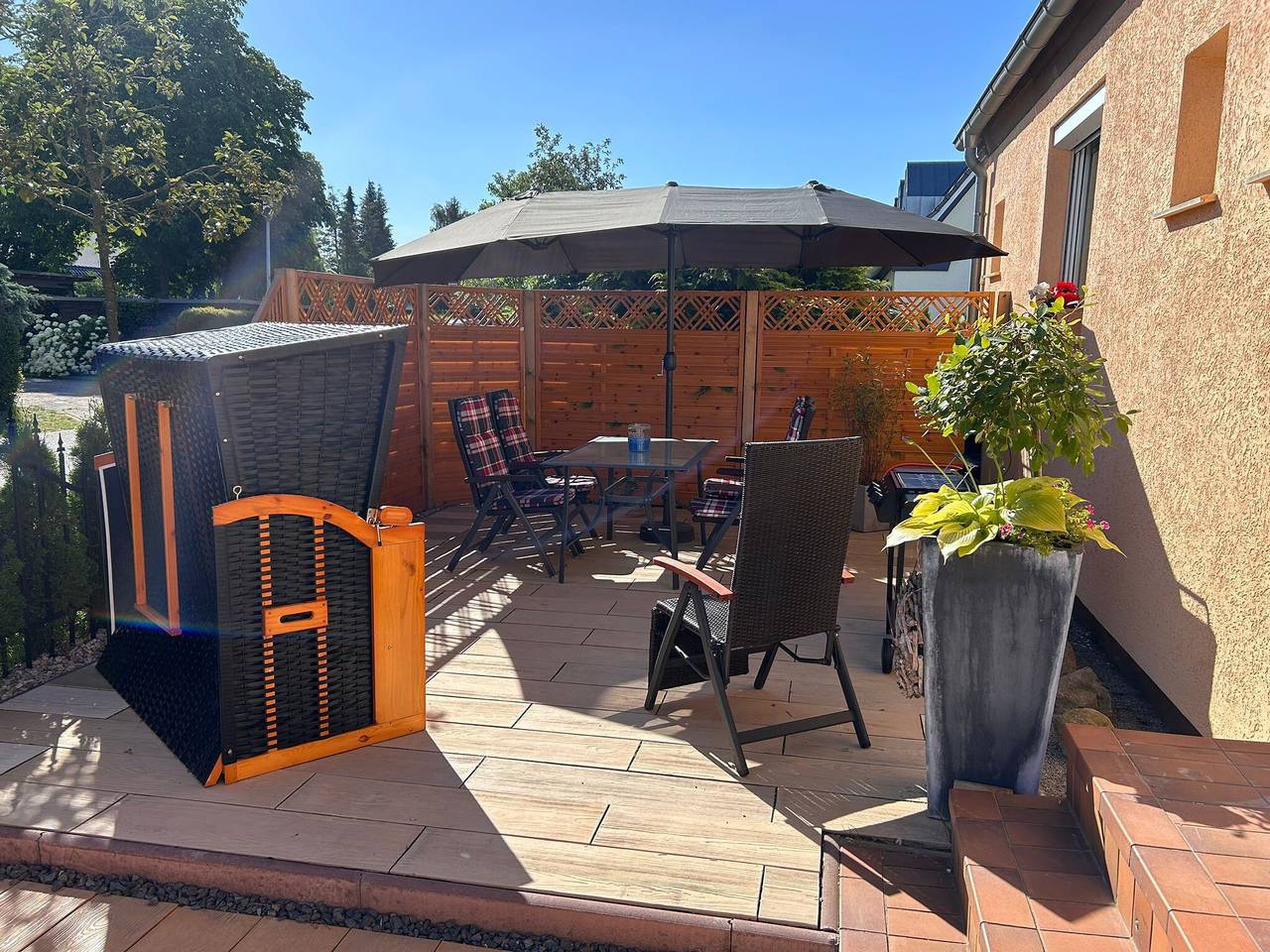 Entire apartment, Apartment 'Ferienwohnung Gitti Ueckermünde' with Private Terrace and Wi-Fi in Ueckermünde, Vorpommern Greifswald