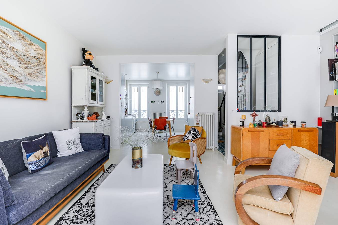 Ganze Wohnung, Ferienwohnung für 5 Personen mit Balkon in Paris, Ile de France