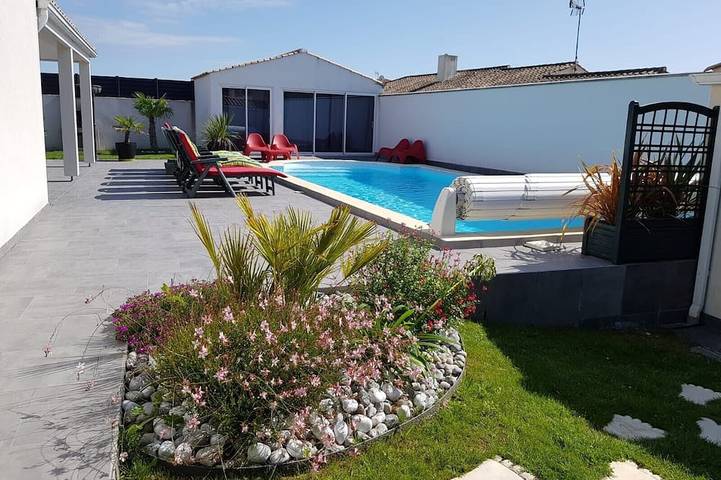 Villa pour 12 personnes, avec jardin et terrasse à Saint-Gilles-Croix-de-Vie