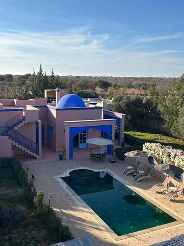 Cottage pour 2 personnes, avec vue ainsi que jardin et piscine dans Sidi Kaouki