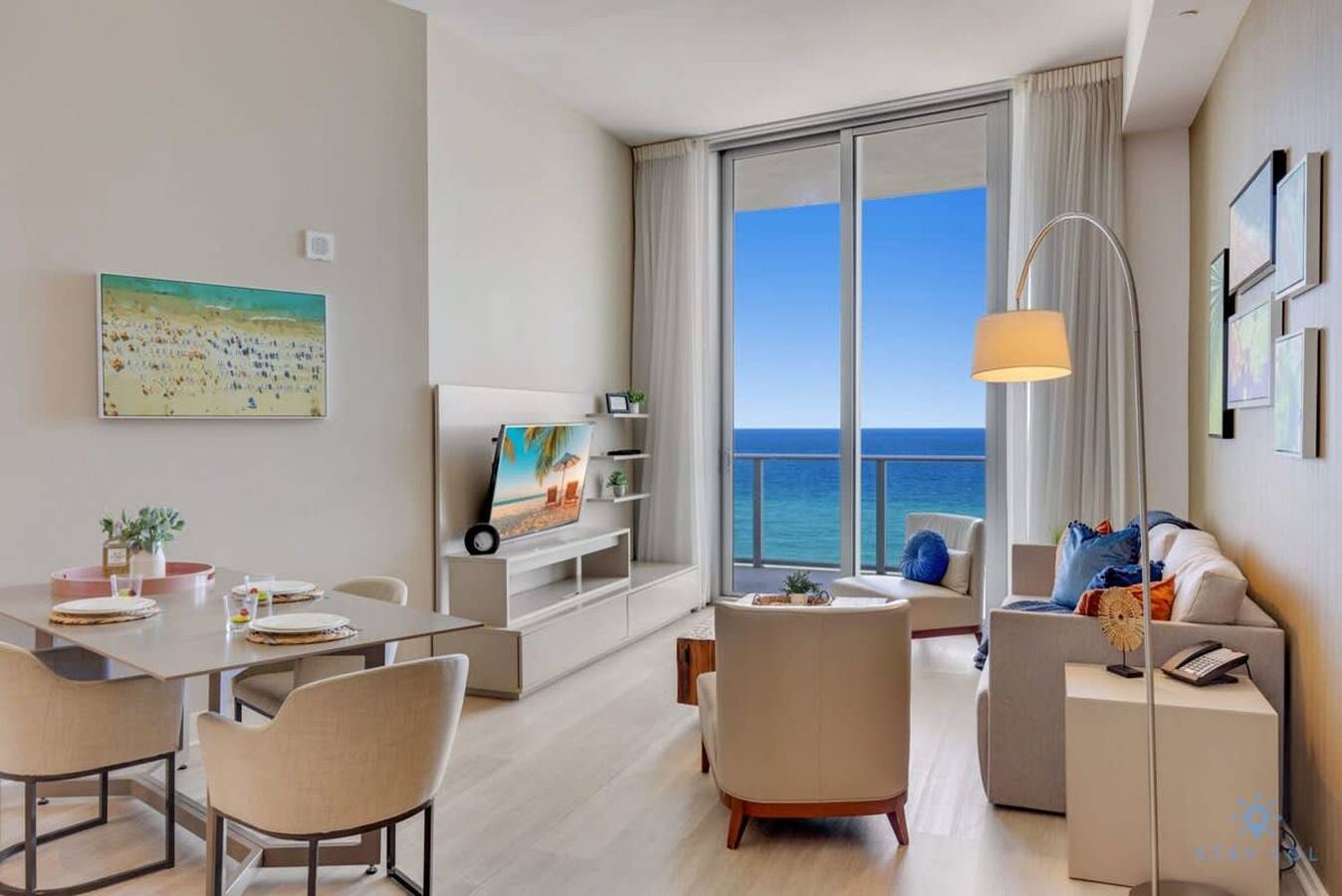 Apartamento entero, Beachfront Condo Front Oceanview Balcony Pools in Hollywood Beach (FL), Hallandale Beach