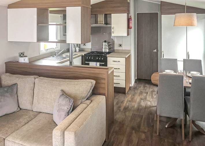 Caravan for 8 people in Chapel St. Leonards
