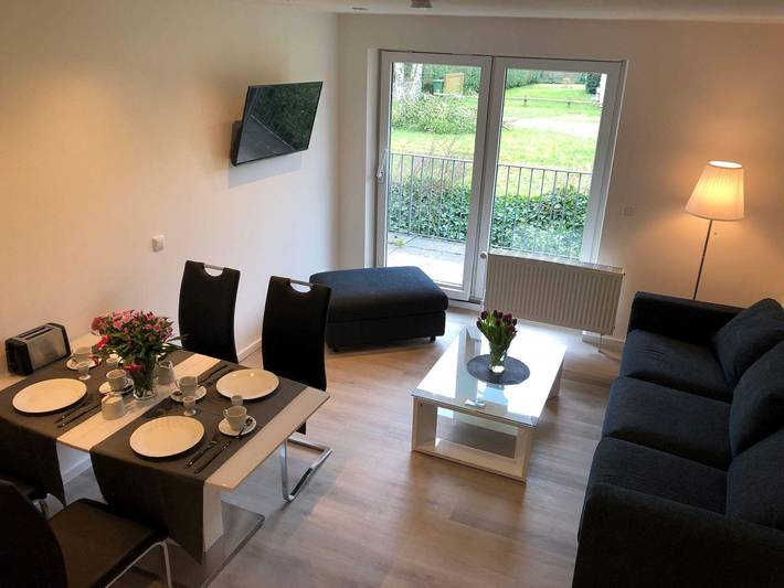 Ferienwohnung für 4 Personen, mit Balkon und Garten in Norddorf - 2