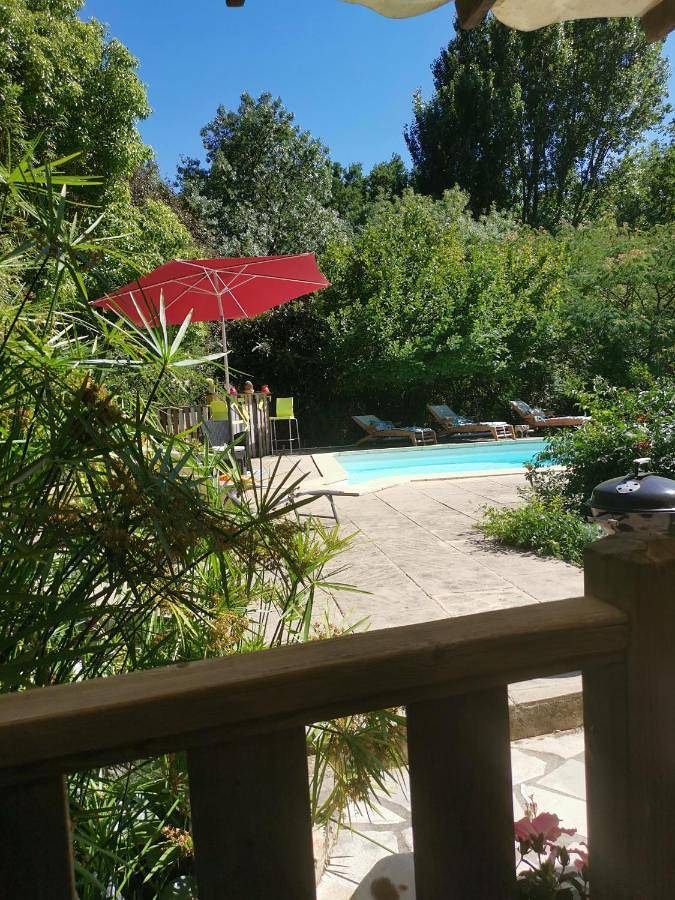 Double Room with Patio in Saint-Privat, Région de Lodève
