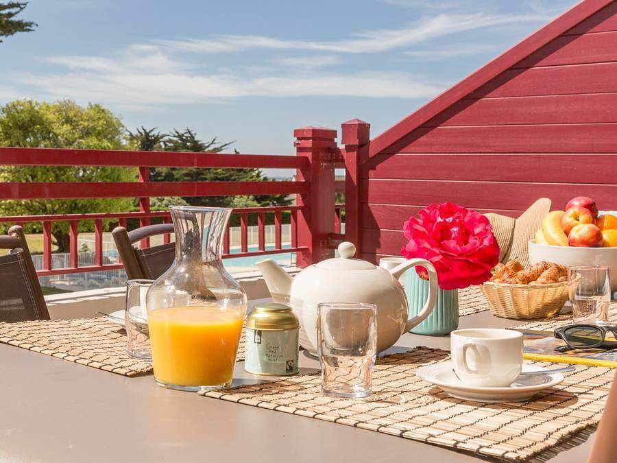 Pierre & Vacances Premium Résidence Le Domaine de Cramphore - Piso 6 personas - - 2 dormitorios - Terraza o balcón in Le Pouliguen, Côte de Jade