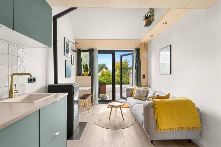 Location de vacances pour 2 personnes, avec terrasse et vue à Groede