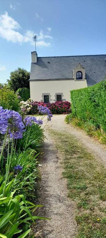 Cottage pour 10 personnes, avec vue ainsi que terrasse et jardin dans Plage Kercambre