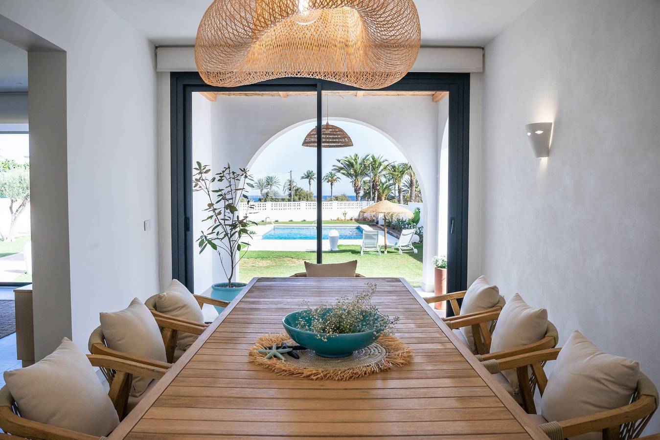 Casa vacanze 'Villa Taray' con vista mare, Wi-Fi e aria condizionata in Playa Las Salinas, Roquetas de Mar