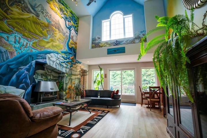 Location de vacances pour 2 personnes, avec jardin et jacuzzi dans Mont-Tremblant - 3