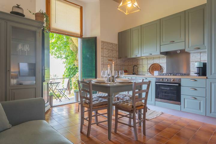 Appartamento per 4 persone, con Terrazza e Vista lago nonché Panorama a Blevio