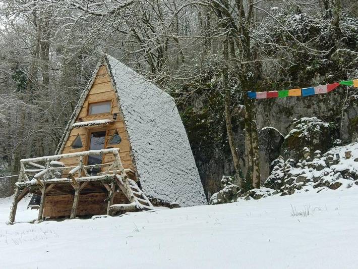 Gîte pour 3 personnes, avec sauna ainsi que jardin et vue à Massat - 3