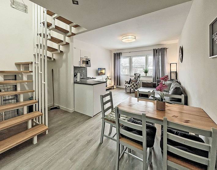 Appartement entier, Fewo mit Wasserblick, bis zu 5 Personen mit 2 Schlafzimmer, nur 60m zum Wasser in Dranske, Région de Rügen