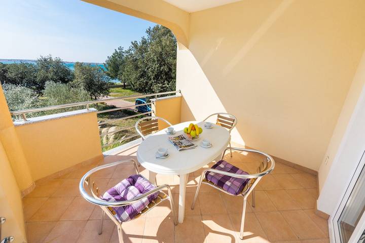 Ferienwohnung für 4 Personen, mit Balkon/Terrasse