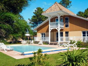 Gîte pour 6 personnes, avec terrasse et jardin, animaux acceptés dans Lac de Lacanau