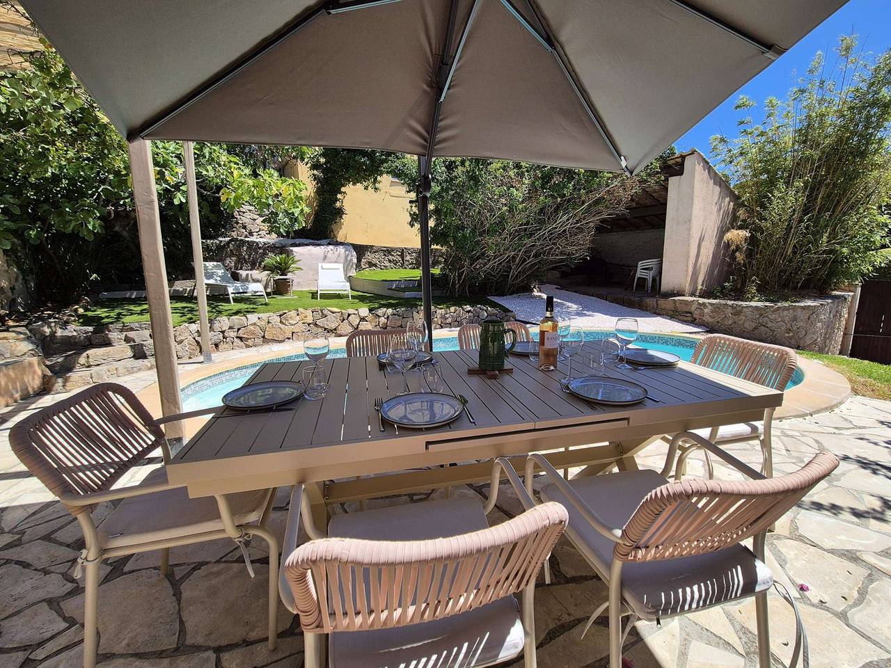 Maison de charme avec piscine, climatisée, Wifi,  à deux pas du port et des plages in Saint-Mandrier-sur-Mer, Region de Toulon
