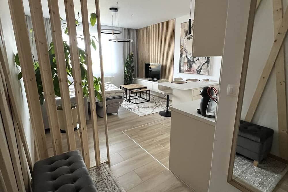 Ganze Wohnung, Superb 1-bedroom apartment in Poprad with stunning mountain views in Deutschendorf, Low Tatras