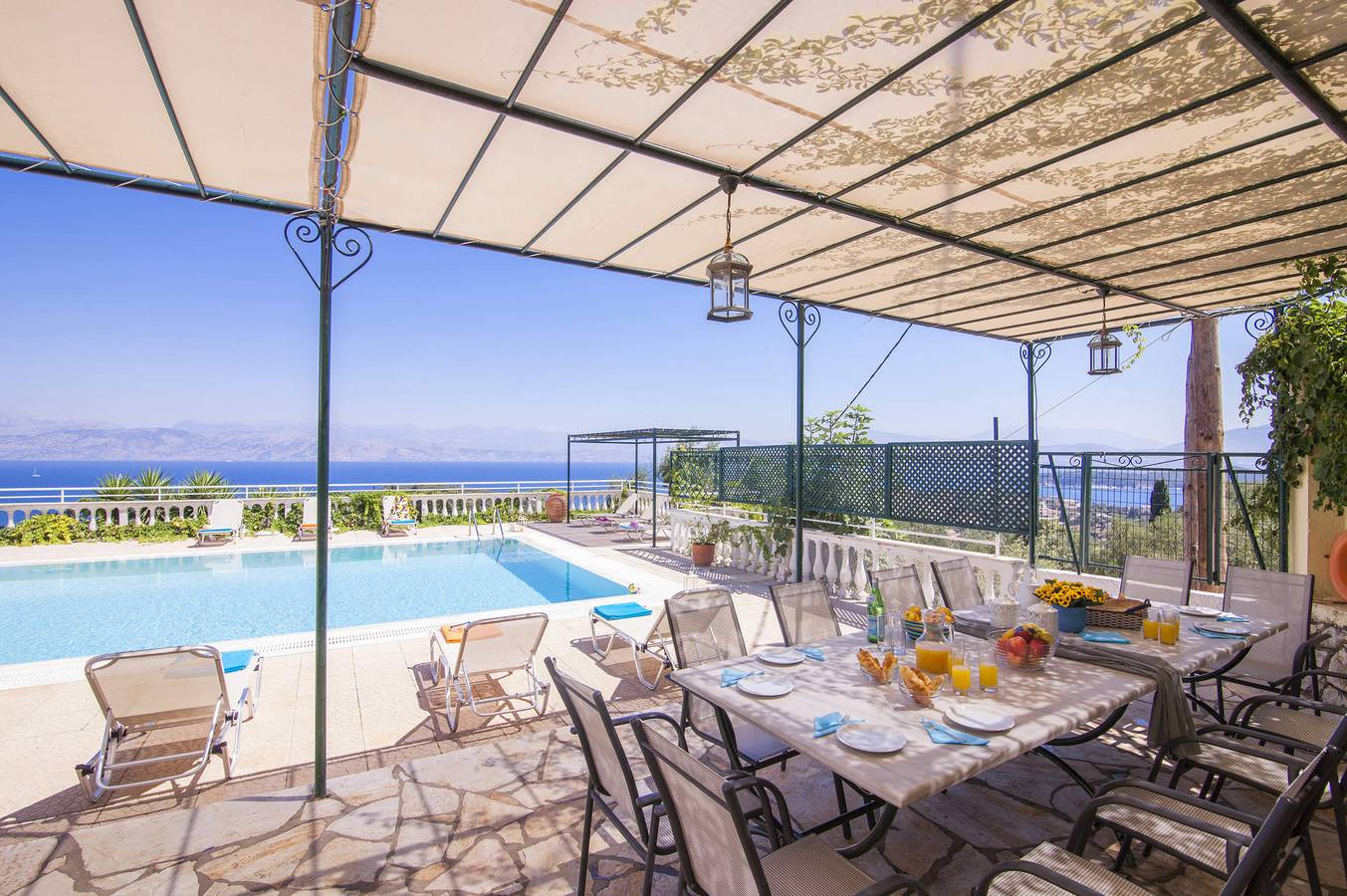 Villa für 13 Personen in Kassiopi, Korfu