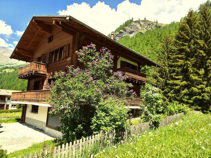 Ferienhaus für 8 Personen, mit Terrasse und Garten, mit Haustier in Evolène