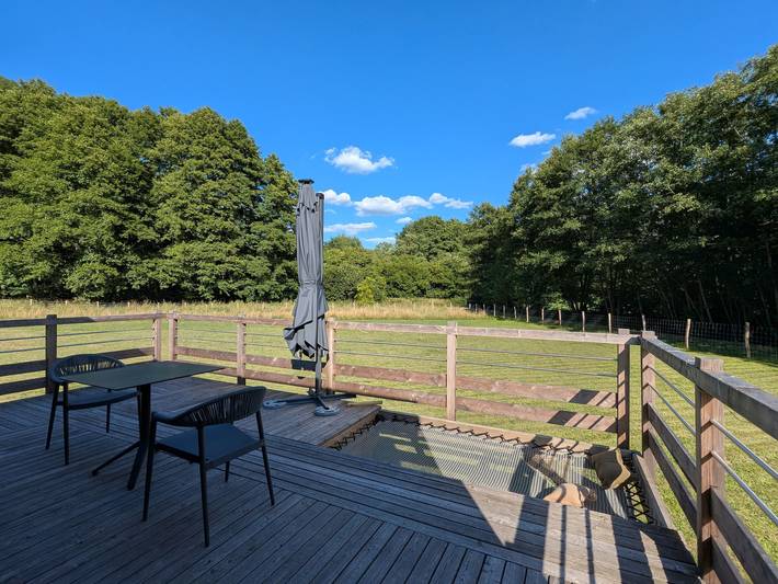 Lodge mit Spa - 2 Pers. in Saulxures-sur-Moselotte, Regionaler Naturpark Belchen der Vogesen