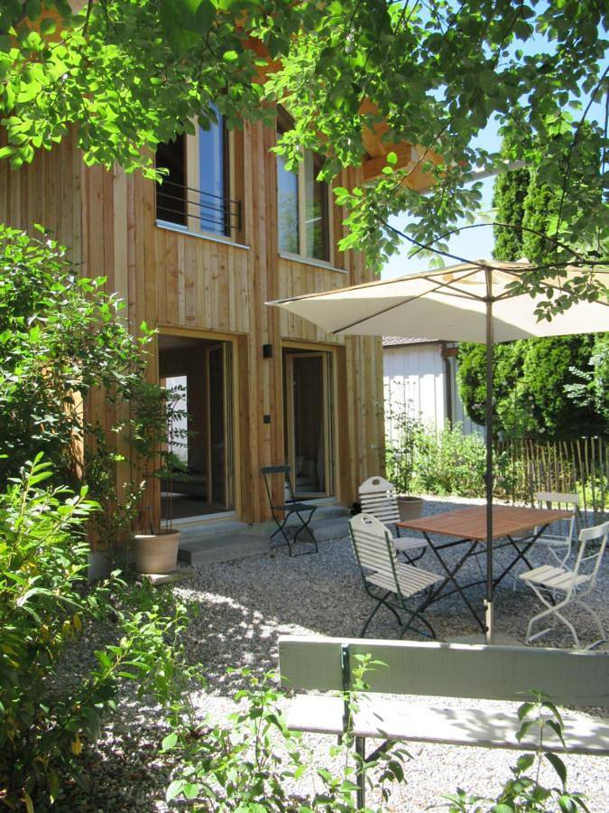 Ferienhaus für 5 Personen, mit Terrasse und Ausblick in Das Blaue Land